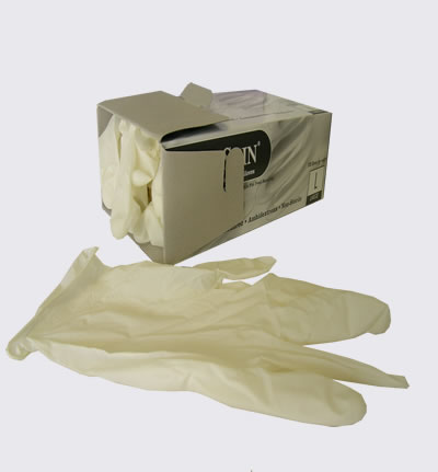 Gloves LATEX (L) Disposable Box(100pcs)