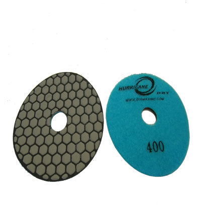 Hurricane 4"/400 DRY Polishing Pad