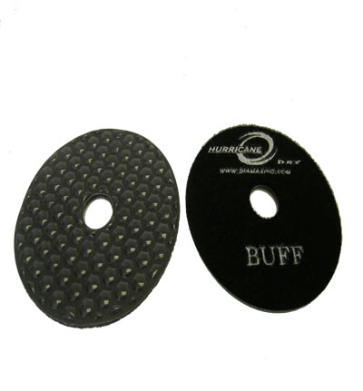 Hurricane 4"/BBLACK DRY Polishing Pad