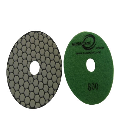 Hurricane 4"/800 DRY Polishing Pad