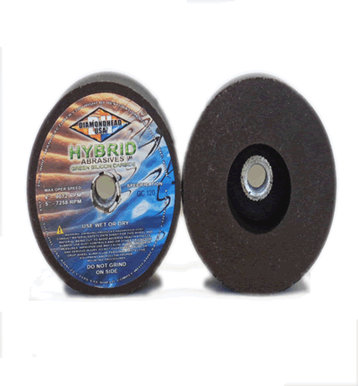 Stone Hybrid 4"/120 Abrasive 4"x2"x5/8-11