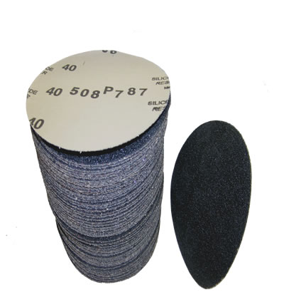 PLAIN BACK 5"/40 H.D Box(100pcs) DRY Sandpaper