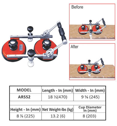 Ratchet WHITE Rubber Seam Setter M2 ABACO