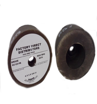 [KA905366] Stone Factory 4"/120 Abrasive 4"x2"x5/8-11