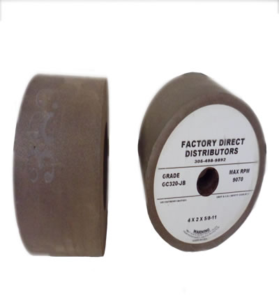 [KA905372] Stone Factory 4"/320 Abrasive 4"x2"x5/8-11