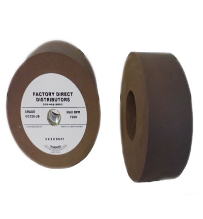 [KA905388] Stone Factory 5"/320 Abrasive 5"x2"x5/8-11