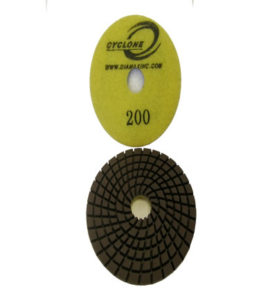 [PD3200SF] Spiral 3"/200 WET Polishing Pad CYCLONE