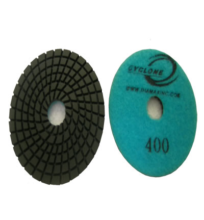 [PD3400SF] Spiral 3"/400 WET Polishing Pad CYCLONE