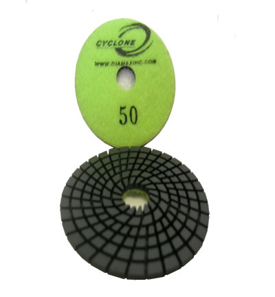 [PD350SF] Spiral 3"/50 WET Polishing Pad CYCLONE