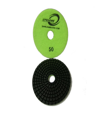 [PD450SF] Spiral 4"/50 WET Polishing Pad CYCLONE