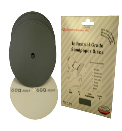 [SMP50600] Alpha Sandpaper 5PK 5" #600