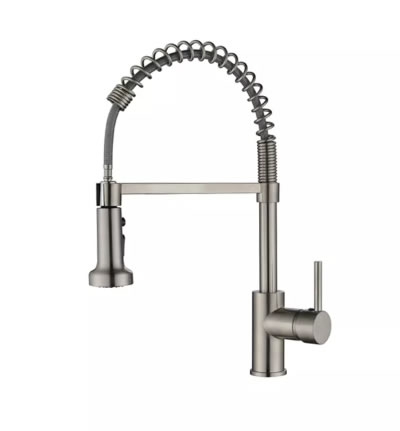 [ZX-1007BN] Faucet SPRING BRUSHED NICKEL for Kitchen