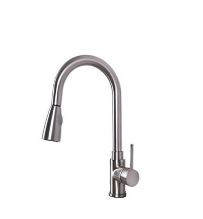 ANA Faucet PULL OUT BRUSHED NICKEL for Kitchen | Factory Direct