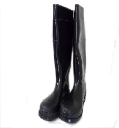 [155008-OH] Boot PLAIN #8 Black