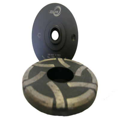 [CWFR4] Cup Wheel FLAT Resin 4"/Coarse CYCLONE