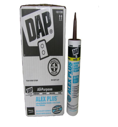 [DAP18120] Alex Plus BROWN Caulk Box(12pcs)